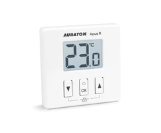 AURATON Apus SET (AURATON 200 RTA) belaidis termoreguliatorius su elektronine radiatoriaus vožtuvo galva (komplektas)