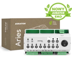 AURATON Aries (Auraton RTH 8D PRO) belaidė 8 zonų centralė grindų šildymo pavaroms valdyti