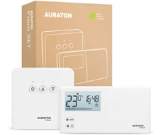 AURATON PAVO SET (AURATON R30 RT) savaitinis belaidis termoreguliatorius su šildymo prietaiso valdikliu (komplektas)