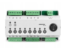AURATON Taurus (Auraton 8D PRO) laidinė 8 zonų centralė grindų šildymo pavaroms valdyti