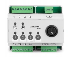AURATON Virgo (Auraton 4D PRO) laidinė 4 zonų centralė grindų šildymo pavaroms valdyti