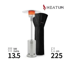 Heatum Alonzo Dujinis šildytuvas nerūdijančio plieno
