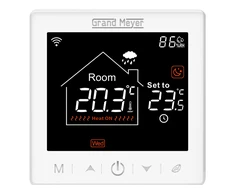 Grand Meyer® SN10 Programuojamas termostatas su WIFI, laidinis, savaitinis, potinkinis, 230V, 16A