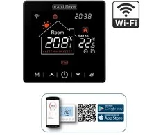 Grand Meyer® SN20 Programuojamas termostatas su WIFI, laidinis, savaitinis, potinkinis, 230V, 16A