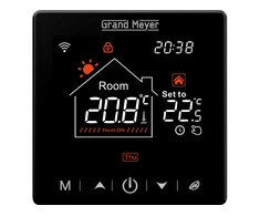 Grand Meyer® SN20 Programuojamas termostatas su WIFI, laidinis, savaitinis, potinkinis, 230V, 16A