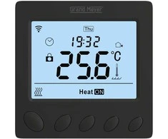 Grand Meyer® W390 Programuojamas termostatas su WIFI, laidinis, savaitinis, potinkinis, 230V, 16A