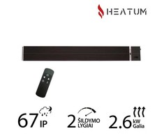 Infraraudonųjų spindulių šildytuvas Heatum H2600R EVOLUTION