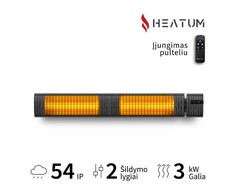 Infraraudonųjų spindulių šildytuvas Heatum H3000R EMPIRE