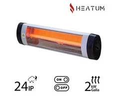 Infraraudonųjų spindulių šildytuvas Heatum H2000 OPTIM