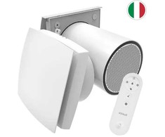 Mini rekuperatorius Adolus AD - L50H - W su drėgmės jutikliu ir WIFI