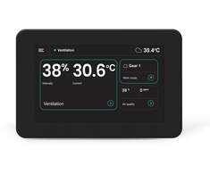 Oxygen Group Oxygen LCD SimpleTouch pultas su WiFi ir Bluetooth juodas
