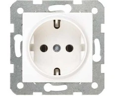 Panasonic Karre potinkinis kištukinis lizdas (Schuko, IP20), baltas (90963608)