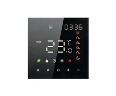 Programuojamas termostatas (Termoreguliatorius) Juodas ME82H(LED)