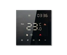 Programuojamas termostatas (Termoreguliatorius) Juodas ME82H(LED)
