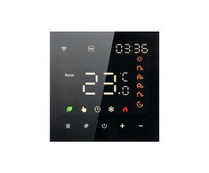 Programuojamas termostatas (Termoreguliatorius) Juodas ME82H(LED) WIFI