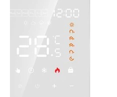 Programuojamas termostatas (Termoreguliatorius) Baltas ME82H(LED) WIFI