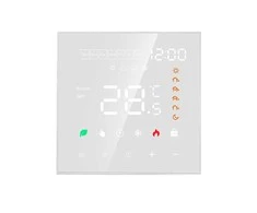 Programuojamas termostatas(Termoreguliatorius) Baltas ME82H(LED)