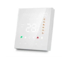 Programuojamas termostatas(Termoreguliatorius) Baltas ME82H(LED)