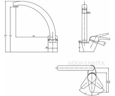 Maišytuvas Aquasanita 2813-710