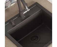 Ventilis Aquasanita AQP-601 juodas