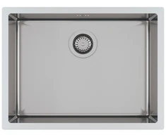 Nerūdijančio plieno plautuvė HELIKA ENN100L, matinio satino spalvos