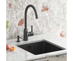 Aquasanita Plautuvės maišytuvas HELIKA Sabia grace 5523JG-601, juodos spalvos, Maišytuvo spalva: Juoda | Juodas metallic 601