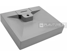 Praustuvas voniai Locus BQW600, Silicsana spalva: Juoda | Juodas metallic 601