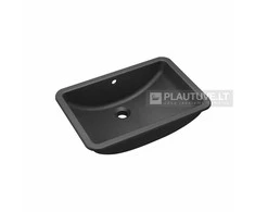 Praustuvas voniai Neces BQC53, Silicsana spalva: Juoda | Juodas metallic 601