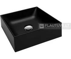 Praustuvas voniai Severe BQK40, Silicsana spalva: Šiltas betonas | Argent 220