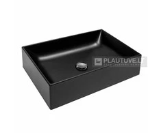 Praustuvas voniai Severe BQK60, Silicsana spalva: Šiltas betonas | Argent 220
