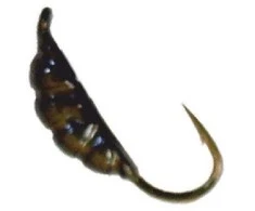 AKARA Volframinė avižėlė W Spider Lerva Su Ausele 3.0mm 0.50 g