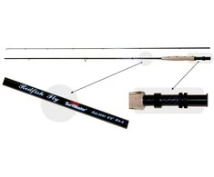 AKARA Muselinė Meškerė Surf Master Raudona Fish Fly 4-6 Klasė, Ilgis 2.74 m.
