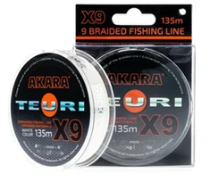 AKARA Pintas valas Teuri X9 Baltas 135m, 0.2mm, 13.5kg