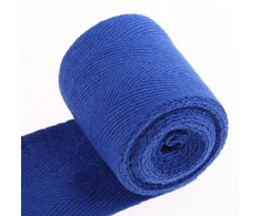 Bokso tvarstis THOMS Royal Mėlyna 5cm x 4,5m iš 100% medvilnės