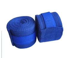 Bokso tvarstis THOMS Royal Mėlyna 5cm x 4,5m iš 100% medvilnės