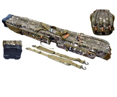 Dėklas Meškerėms AKARA Hunter 140cm 3 Sekcijų Pusiau Standus