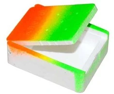 Dėžutė jaukui 80x60x30 mm.iš putplasčio