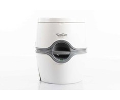 Elektrinis baltas nešiojamas tualetas su elektriniu nuleidimu Thetford Porta Potti 565E 92306