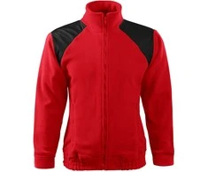 Flisinis Džemperis RIMECK Jacket HI-Q 506, Raudona 360 g/m² , Unisex
