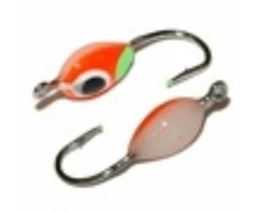 Fosforinė Aižėlė AKARA Epox Drop 1208 P, O/G Su Ausele 8mm Nr.10