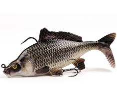 Silikoninis masalas Fox Rage Guma Carp Replicant Sn Cammon Carp 14 cm