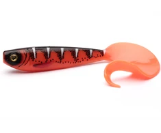 Silikoninis masalas Fox Rage Pro Grub - UV Raudona Wake 12 cm