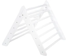 Laipiojimo Trikampis Ingvart Trio, Medinis, 80x80x80cm, Balta Spalva