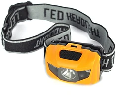LED Galvos Žibintas BORUIT RJ-LW601 Geltonas, Skirtas Bėgiojimui