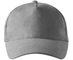 Malfini As Kepurė su snapeliu MALFINI 5P 307 Unisex, Antique sidabrinis 340g/m2