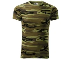 Malfini As Marškinėliai Unisex MALFINI Camouflage 144 Camouflage žalias 160 g/m²