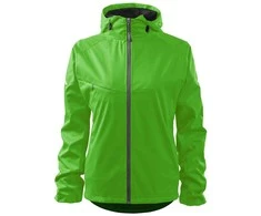 Malfini As Moteriška Softshell striukė Malfini Cool 514 apple žalias, 210 g/m²