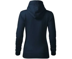 Malfini As Moteriškas džemperis MALFINI Cape 414 Navy mėlynas, 320 g/m²