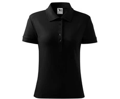 Malfini As Moteriški Polo Marškinėliai MALFINI Cotton Juodas, 170 g/m²