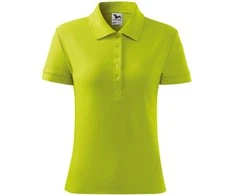 Malfini As Moteriški Polo Marškinėliai MALFINI Cotton Lime punch, 170 g/m²